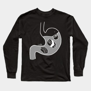 Food in My Stomach - Sushi Long Sleeve T-Shirt